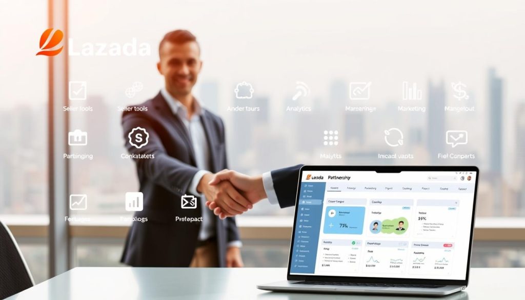 program kemitraan e-commerce Lazada