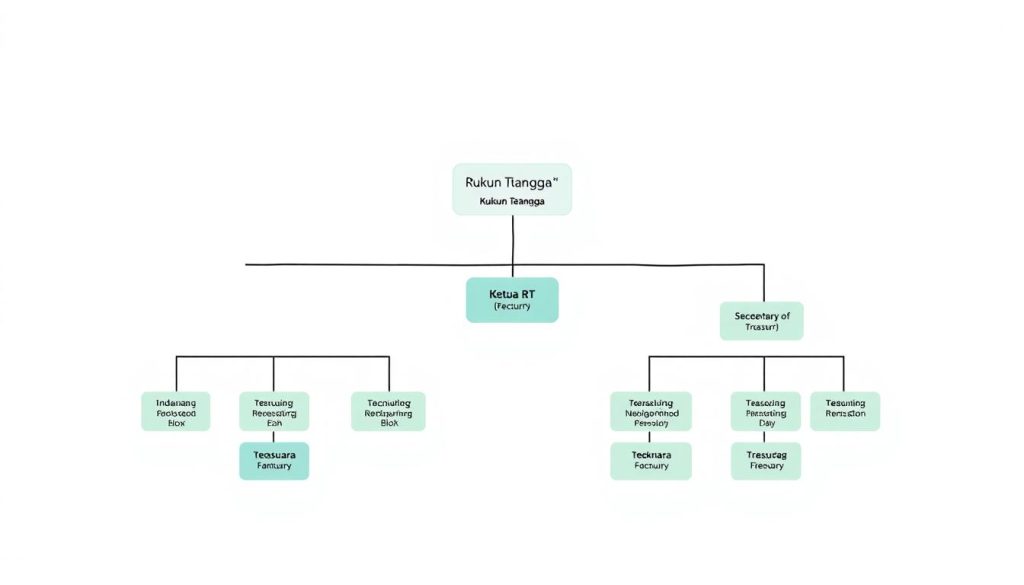 struktur organisasi rukun tetangga struktur organisasi rukun tetangga
