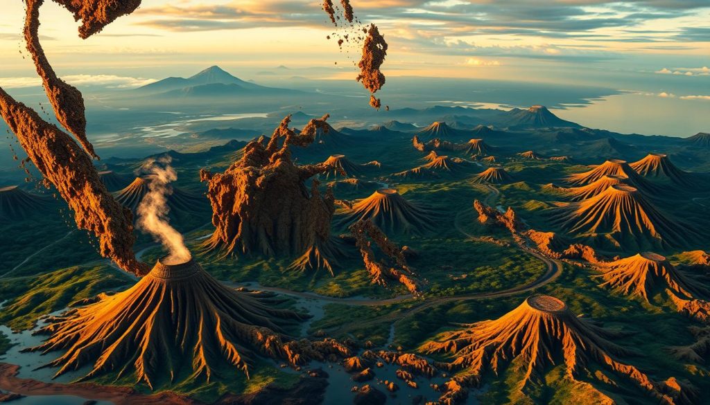 Sebaran Gunung Berapi di Indonesia Sebaran Gunung Berapi di Indonesia
