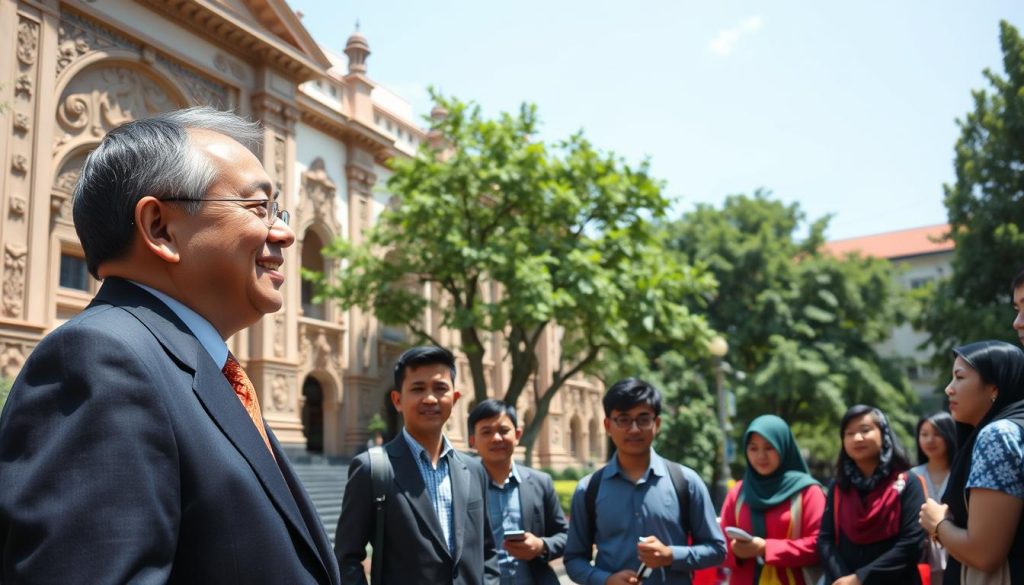 Senator Sumbar kunjungan ke kampus Senator Sumbar kunjungan ke kampus