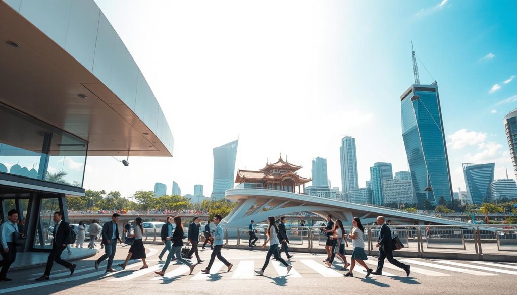 Perbandingan JPO di Jakarta