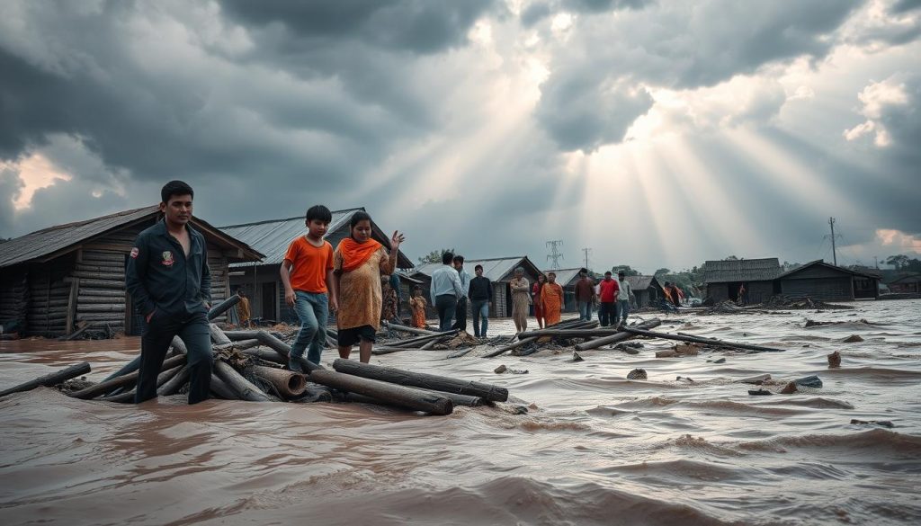 dampak banjir sibolga